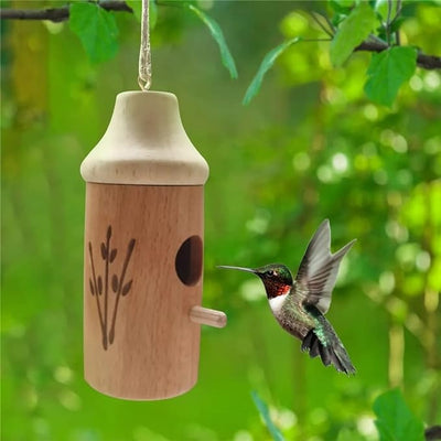 Shirem Wooden Hummingbird House